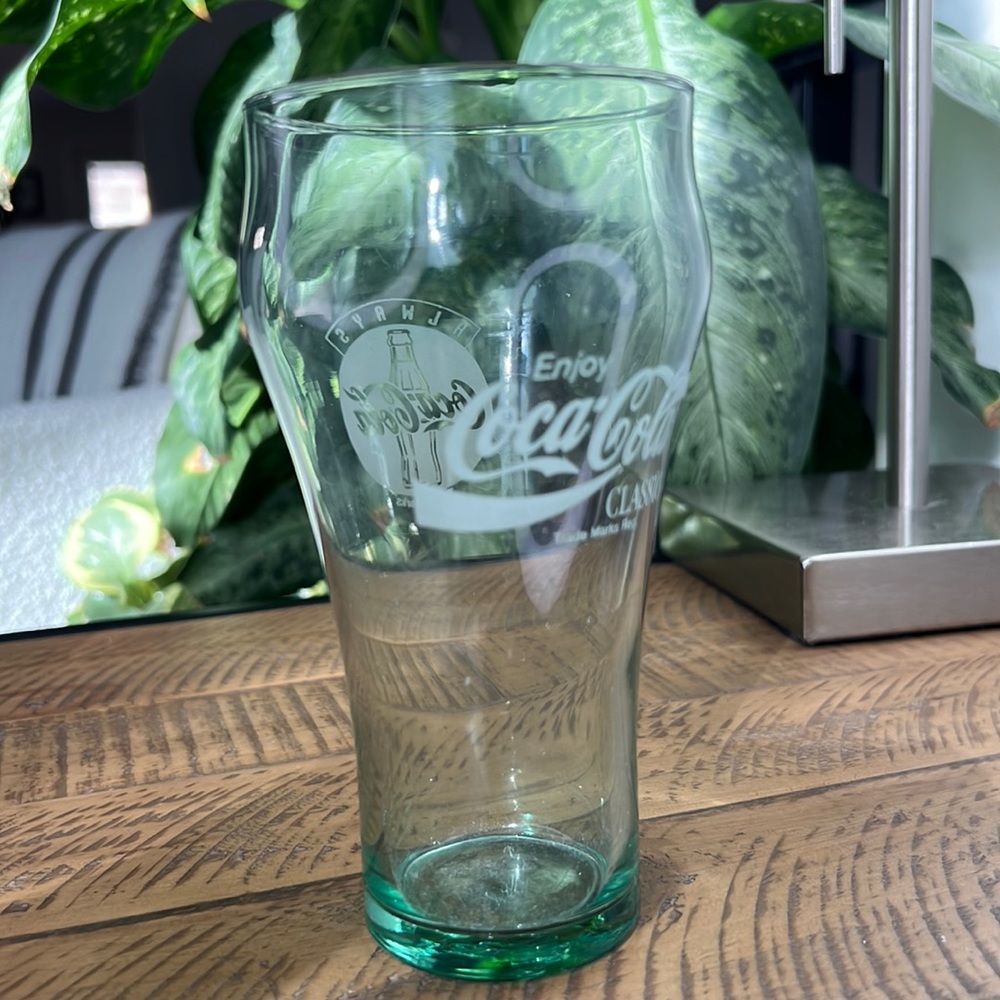 Vintage Coca Cola Glass